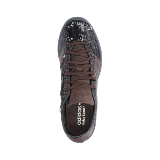 X Wales Bonner Sequinned Lace-Up Sneakers