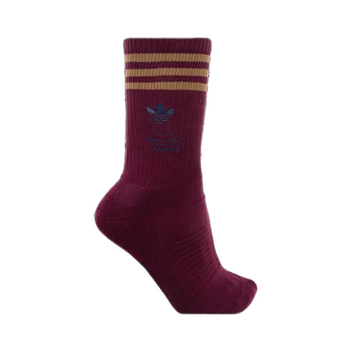 Logo Embroidered Socks