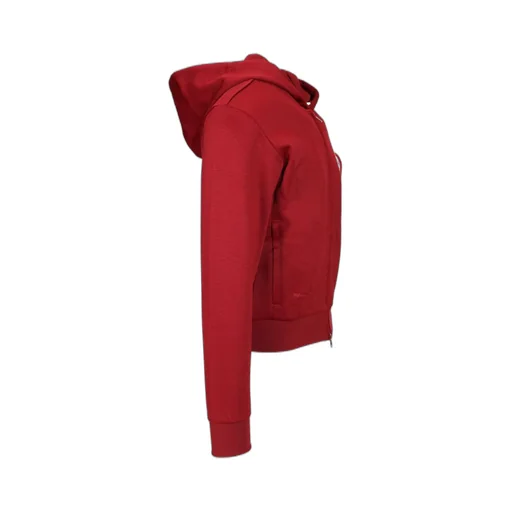 X Wales Bonner Logo Printed Zip-Up Hoodie