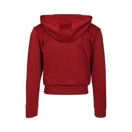 X Wales Bonner Logo Printed Zip-Up Hoodie