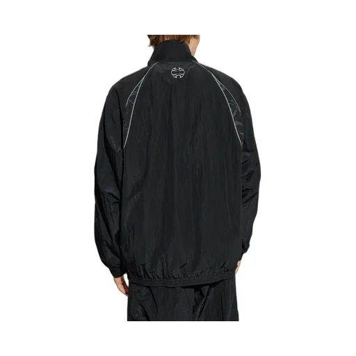 Logo Embroidered Zipped Windbreaker