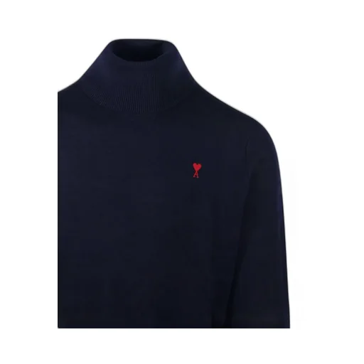 Logo Detailed Roll Neck Sweater
