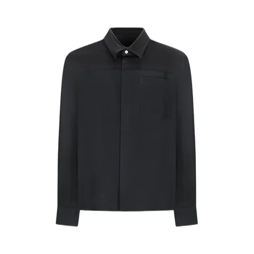 Contrasted Top Long Sleeve Shirt