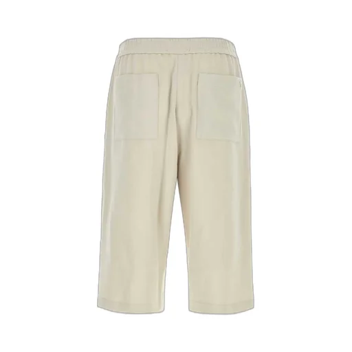 Logo Plaque Belted Shorts