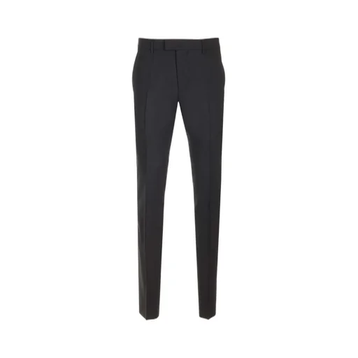 Low-Rise Tapered Leg Trousers