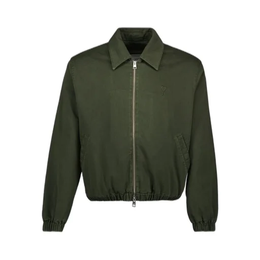 Elasticated Hem Zipped Jacket