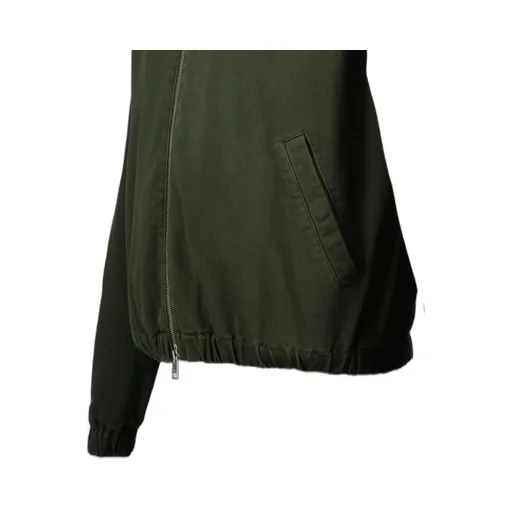 Elasticated Hem Zipped Jacket