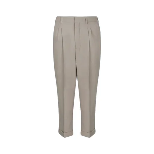 Pleat Detailed Tapered Trousers