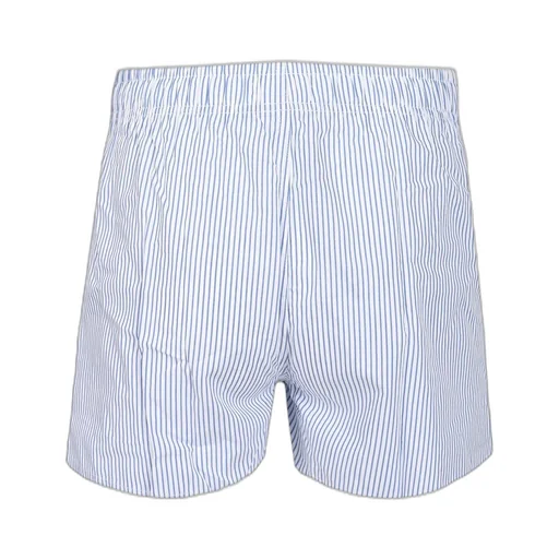 Logo Embroidered Striped Boxer