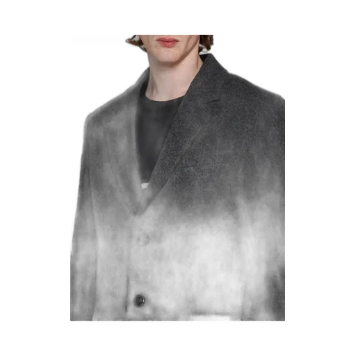 Single-Breasted Midi Coat