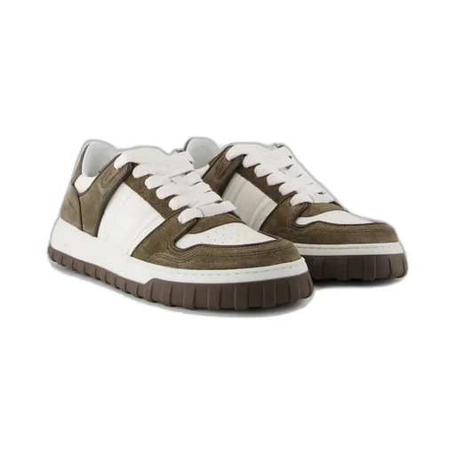 Logo Embossed Low-Top Sneakers