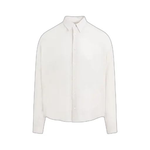 Long-Sleeved Buttoned Shirt