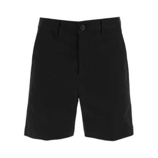 Button Detailed Bermuda Shorts