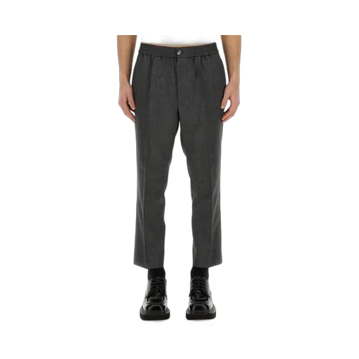 Mid Rise Tailored Cut Trousers