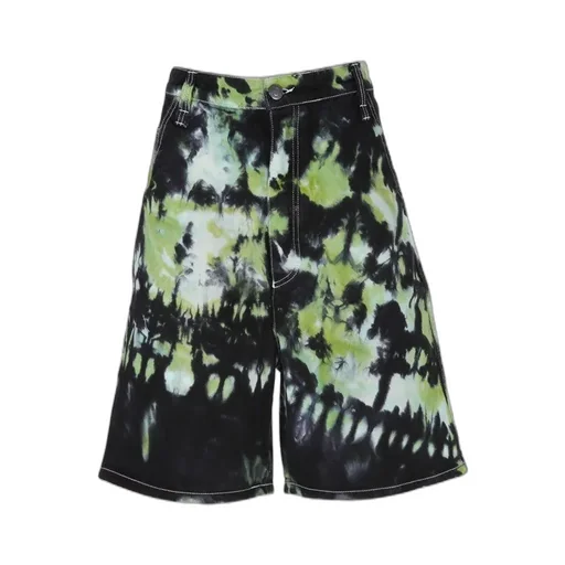 Tie-Dyed Bermuda Shorts