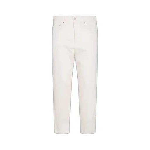 Mid Rise Tapered Leg Jeans