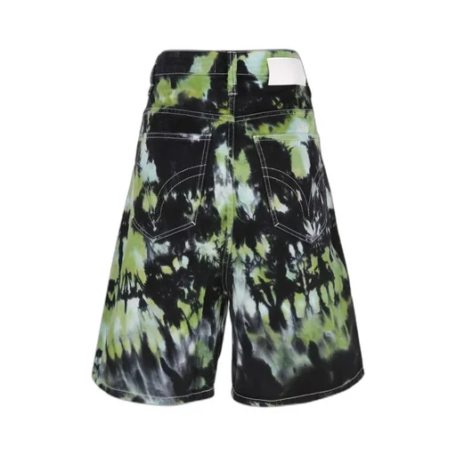 Tie-Dyed Bermuda Shorts