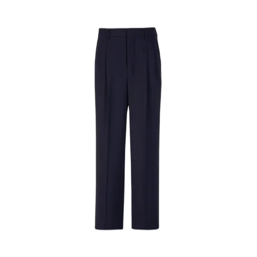 Straight-Leg Tailored Trousers