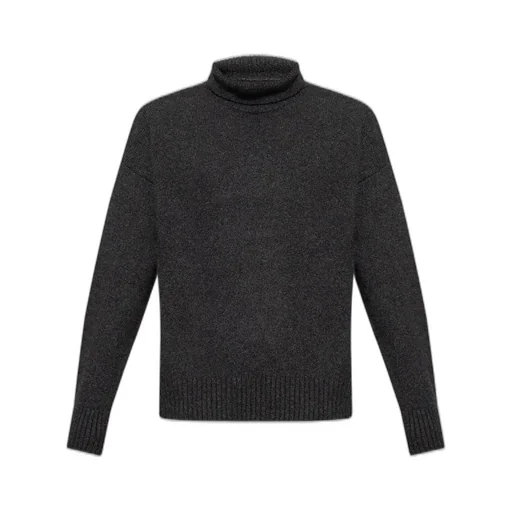 Ami De Coeur High Neck Knitted Jumper