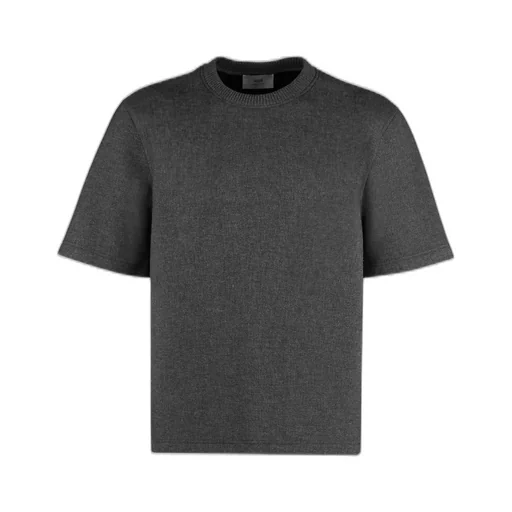 Crewneck Knitted T-Shirt