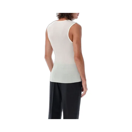 Crewneck Knitted Tank Top