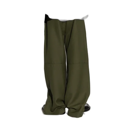 Belted Loose-Fit Trousers