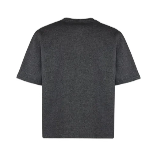 Crewneck Knitted T-Shirt