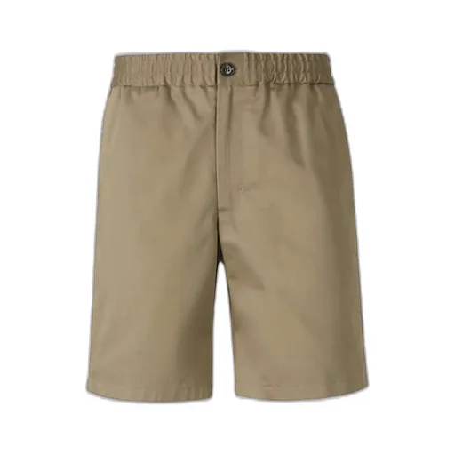 Elasticated-Waist Shorts