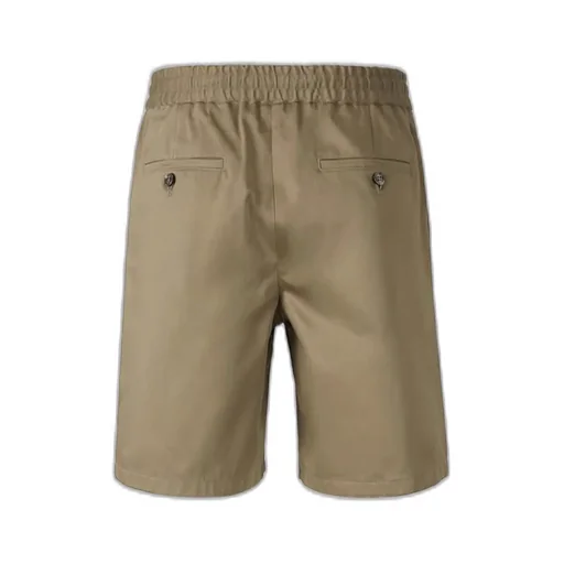 Elasticated-Waist Shorts