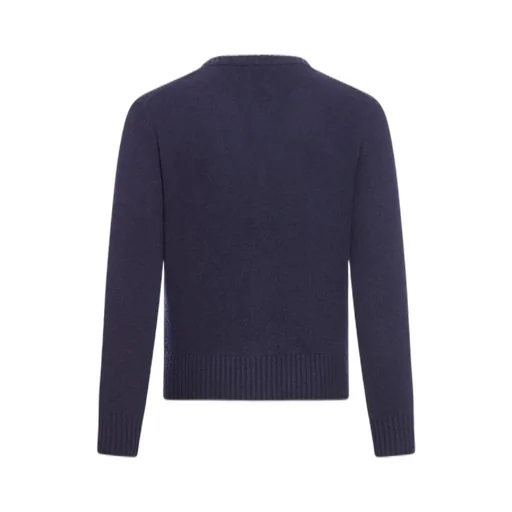 Logo Embroidered V-Neck Cardigan