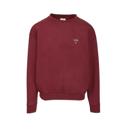 Heart Embroidered Sweatshirt