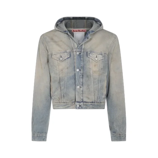 Hooded Denim Jacket