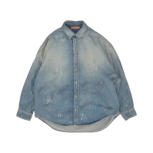 Distressed Denim Shirt