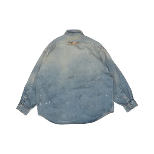 Distressed Denim Shirt