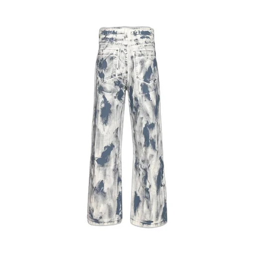Painted Denim Jeans
