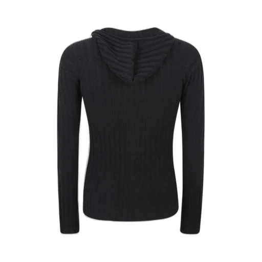 Zip-Up Hooded Cardigan