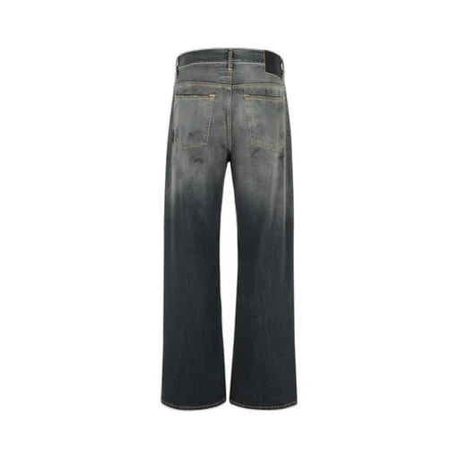Loose-Fit Distressed Jeans
