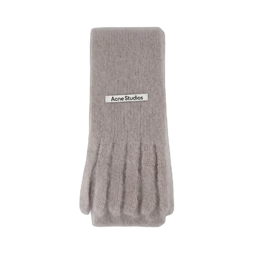 Logo Patch Fringed Scarf