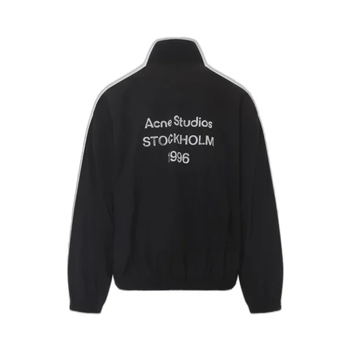 Logo Printed Zip-Up Jacket