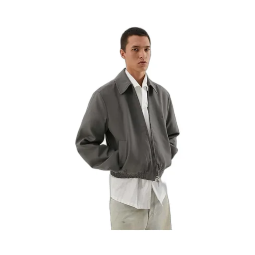 Zip-Up Bomber Jacket