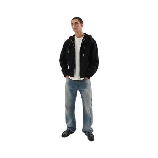 Hooded Zip-Up Jacket