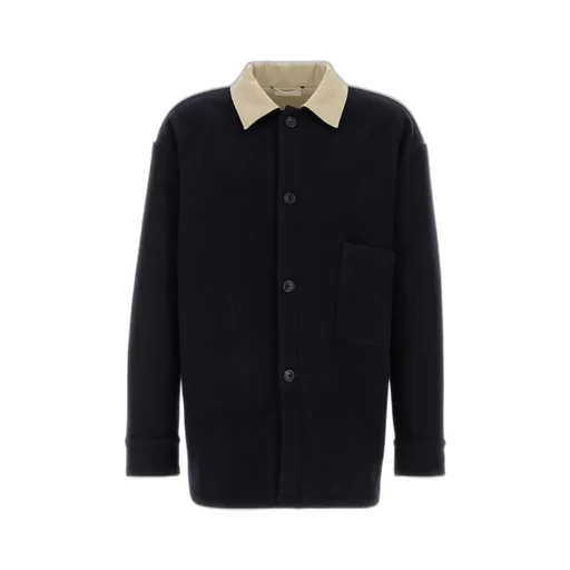 Button-Up Overshirt Coat