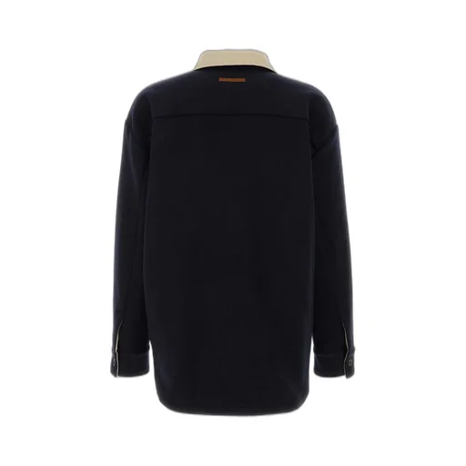 Button-Up Overshirt Coat