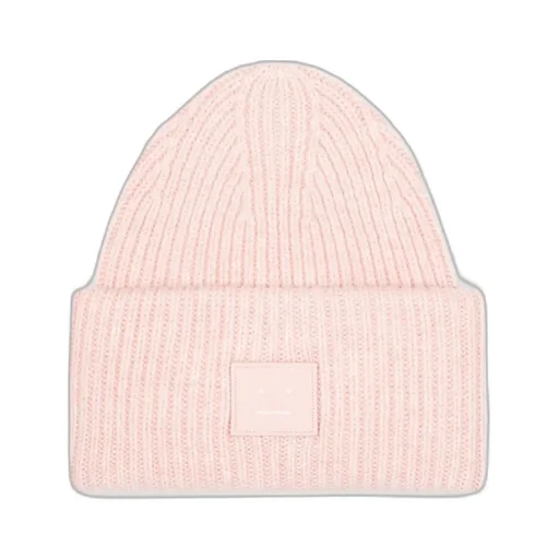 Face Logo Patch Beanie