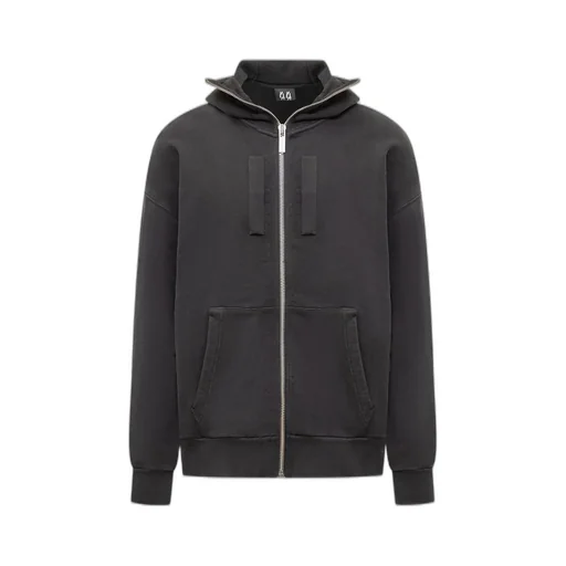 Zip-Up Hooded Sweatshirt