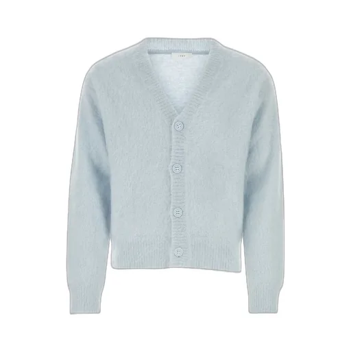 V-Neck Button-Up Cardigan