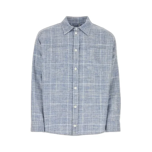 Classic Plaid Button-Up Shirt