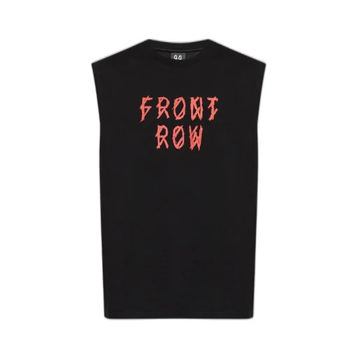 Front Row Printed Crewneck Tank Top