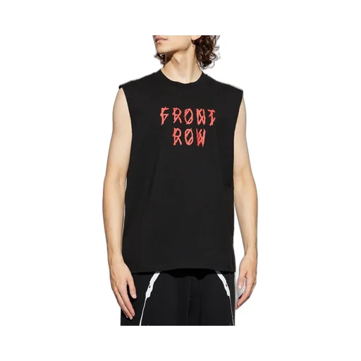 Front Row Printed Crewneck Tank Top