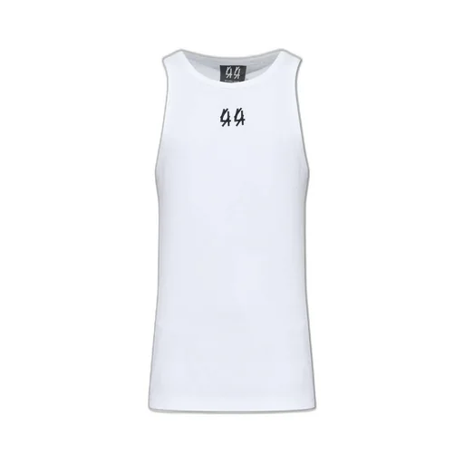 Logo Printed Crewneck Tank Top